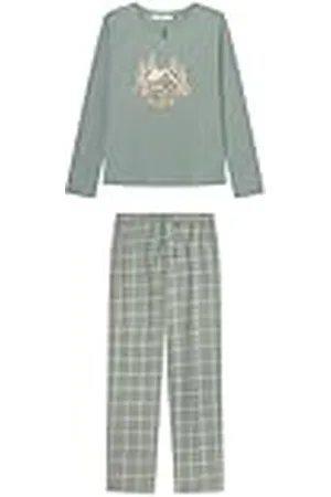 Women secret Pijama Largo Teddy Checks