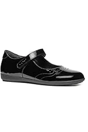 Geox J IBERIDE Girl G, Bailarinas Planas, Black, 39 EU