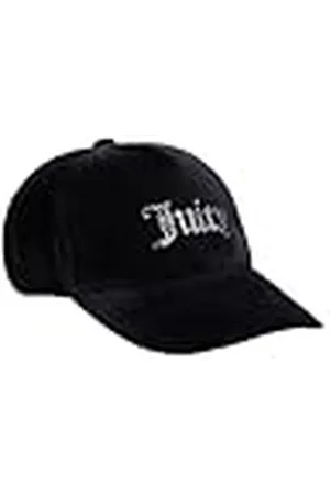 Juicy Couture Veronica Baseball Cap-Verstellbare Kappe aus Velour mit Glamour Applikationen Gorra de béisbol, , Talla única Mujeres