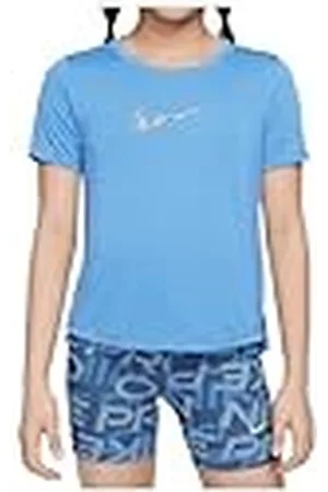Nike One Classic Dri-Fit HJ2855-489 - Camiseta para niños Mayores (niñas), Color Azul