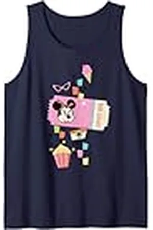 Disney Minnie Mouse land Celebration Retro Park Ticket Camiseta sin Mangas