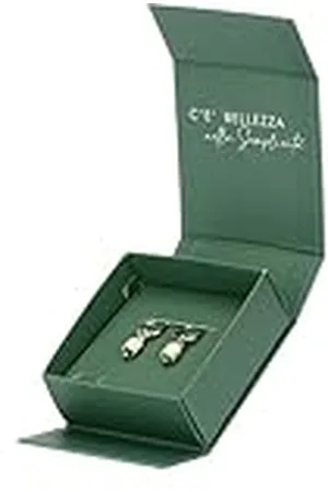 THUN Pendientes de aro con tulipán
