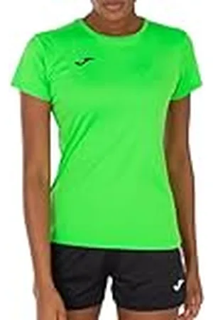 Joma Camiseta Deportiva Manga Corta Mujer , 6XS - 3XL - Mantiene Seco el Contacto con el Cuerpo, Ideal para Running o Gym - Combi