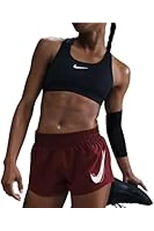Nike Pantalones Cortos para Correr One Swoosh con tecnología Dri-Fit, Bragas integradas y Cintura Media para Mujer, , HJ2195-619, XL