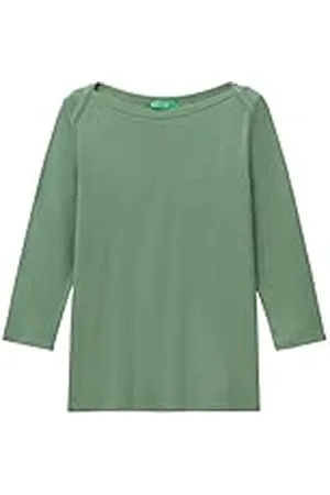 Benetton Maglia M/L 3ga2e16a1 Camiseta, , S Mujeres