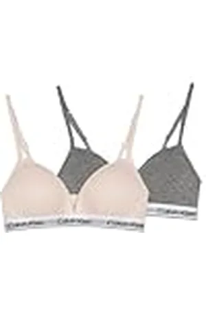 Calvin Klein 2PK Triangle G80G800741 Triángulo, , 8-10 para Niñas