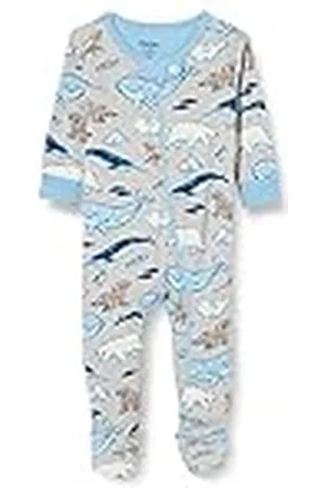 Hatley Organic Cotton Footed Sleepsuit Mamelucos para bebés y niños pequeños, , 0-3 Months