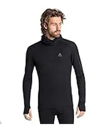 Odlo Hombre Camisa de manga larga con mascarilla ACTIVE WARM ECO