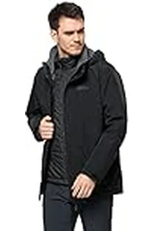 Jack Wolfskin Bergland 3 en 1 Chaqueta, Hombre, , XXL