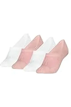 Calvin Klein Socks Mesh Fútbol, Pink/White, Altoa única (Pack de 4) De Las Mujeres
