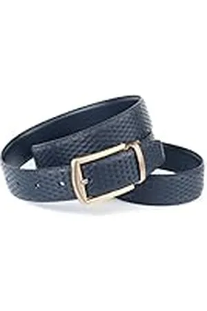 Anthoni Crown Wendegurtel Flecht in Dubkelblau We4nnw80bl Cinturón, , 105 cm Hombres