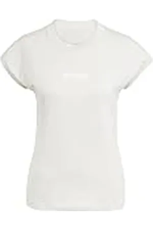 adidas Mujer Essentials Linear Cotton T-Shirt, , XS