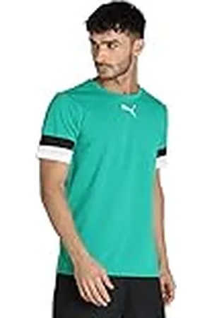 PUMA Hombre Shirt, Pepper Green- Black- White, S
