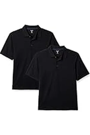 Amazon Polo de Golf de Secado Rápido de Ajuste Normal Hombre, , L