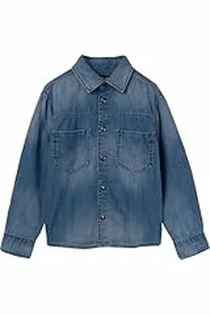 Replay Sb1124 Camisa, 010 Azul Claro, 4 años para Niños