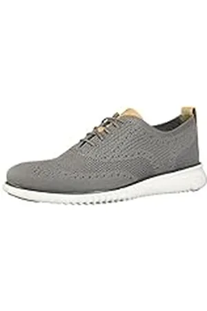 Cole Haan 2.Zerogrand Stitchlite - Zapatillas Oxford para hombre, Blanco (Ironstone/iman/blanco óptico), 44.5 EU