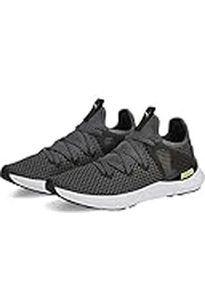 PUMA Pure XT Fresh, Zapatillas de Gimnasio Hombre, Castlerock Black-Lime Squeeze, 40.5 EU