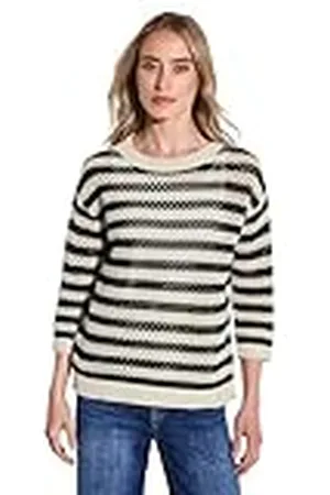 Street one A303245 Jersey de Malla a Rayas, , 42 para Mujer