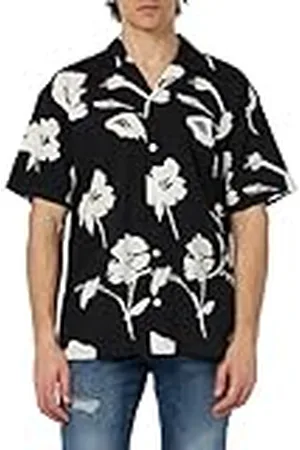 JACK & JONES Jprblapalma Resort Camiseta S/S Sn Camisa de Manga Corta, , L para Hombre