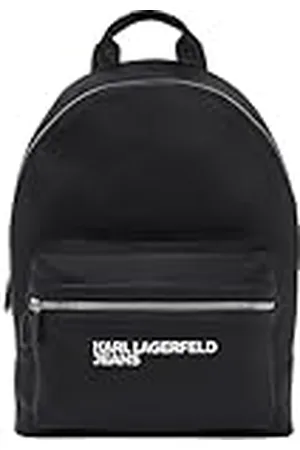 Karl Lagerfeld Essential Grainy PU Backpack, Mochila Hombres, , Large