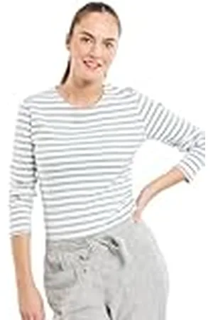 Armor.lux Marinière Lesconil Col Bateau en Coton Épais Femme Suéter, , S para Mujer