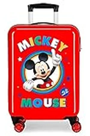 Disney Circle Mickey Maleta de Cabina 37x55x20 cms Rígida ABS Cierre combinación 34L 2,6Kgs 4 Ruedas Dobles Equipaje de Mano
