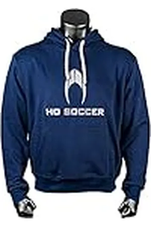 Ho soccer Blue Hoodie, Sudadera con Capucha, Unisex niño, , 14/XS