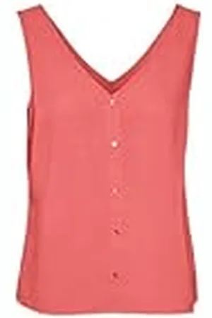 VERO MODA Vmmymilo SL-Camiseta con Cuello de Pico Top, , M para Mujer