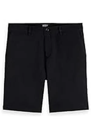 Scotch&Soda Core-Stuart-Cotton-Blend Twill Short Pantalones Cortos, , 34W para Hombre