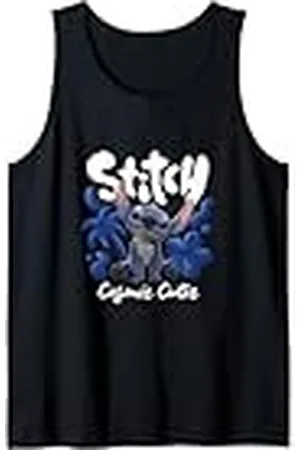 Disney Lilo & Stitch Cosmic Cutie Tropical Logo Camiseta sin Mangas
