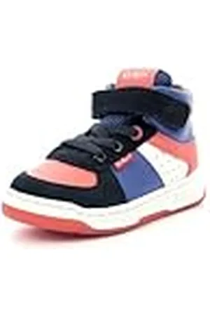 Kickers Kickalien, Zapatillas Unisex niños, Azul Marino (Marine Bleu Orange), 20 EU