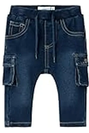 NAME IT NBMBEN Bag SWE Cargo Jeans 2770-TR Noos Vaqueros sin Cordones, , 86 Niños Bebes