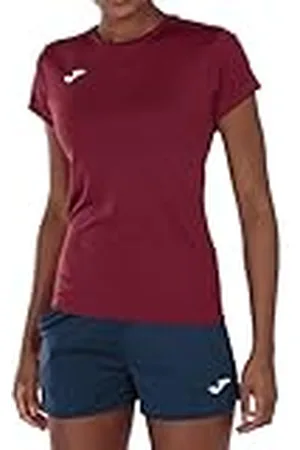 Joma Camiseta Deportiva Manga Corta Mujer , 6XS - 3XL - Mantiene Seco el Contacto con el Cuerpo, Ideal para Running o Gym - Combi