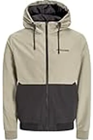 JACK & JONES Jjerush Hood Bomber Noos, Chaqueta bomber Hombre, , M