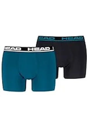 Head Basic Boxer, Azul Sarçe, L (Pack de 2) para Hombre