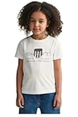 GANT Archive Shield SS T-Shirt Camiseta, , 122-128 Unisex niños