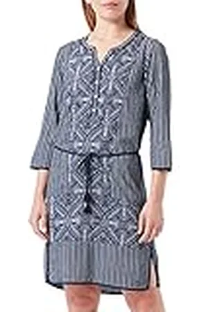 TOM TAILOR Señoras Vestido túnica con estampado completo 1027298, , 38