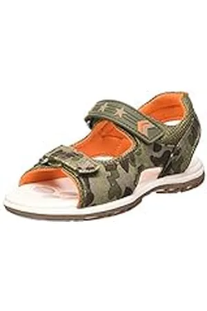 chicco Sandalo Cameron, Sandalias con Punta Abierta, Verde (Kaki 670), 27 EU