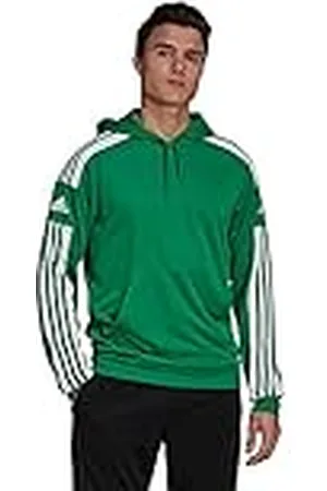adidas Squadra Sweatshirt Sudadera Deportivo, Team Green/White, S para Hombre