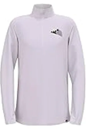Odlo Berra Kids Graphic I Midlayer - Sudadera de forro polar unisex para niños y niñas, con cierre de cremallera