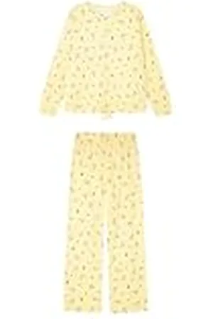 Women secret Long Pyjama MULTILICENSE Happy Snoopy Pijamas, , M para Mujer