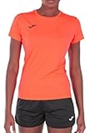 Joma Camiseta Deportiva Manga Corta Mujer , 6XS - 3XL - Mantiene Seco el Contacto con el Cuerpo, Ideal para Running o Gym - Combi