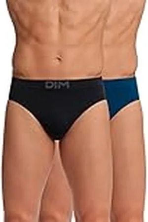 Dim Calzoncillos Tipo Slip Sin Costuras Micro Unno Hombre x2 3