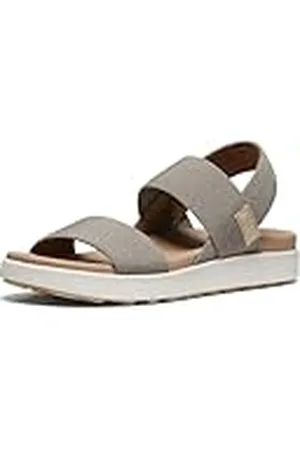 Keen Elle Backstrap, Sandalias con correa de tobillo Mujer, Marrón (Brindle/Birch), 40.5 EU