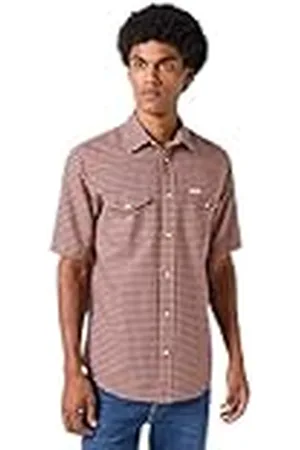 Wrangler SS Western Shirt Camiseta, , S Hombres