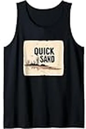 Quick Discurso de arena movediza genial para hombre y mujer Camiseta sin Mangas