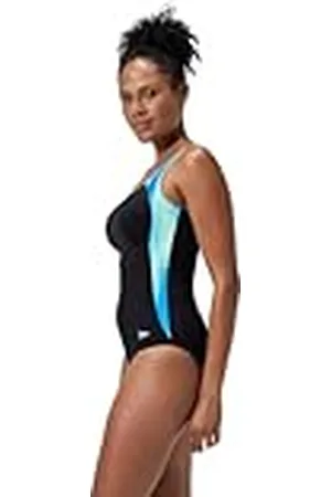 Speedo Shaping LunaLustre Printed Traje de baño para Mujer, , 44