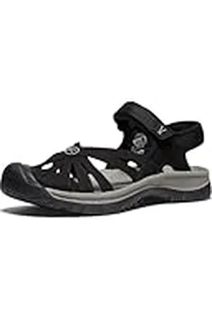 Keen UCZ Rose Sandal, Sandalias de Senderismo para Mujer, Negro (Black / Neutral Grey), 40 EU