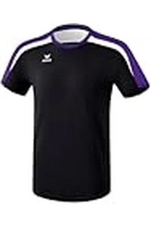 Erima GmbH Liga 2.0 Camiseta, Unisex niños, Negro/Violeta/Blanco, 128