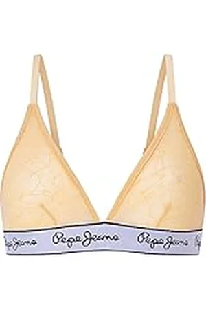 Pepe Jeans Mesh Bra, Traslúcido, , L para Mujer